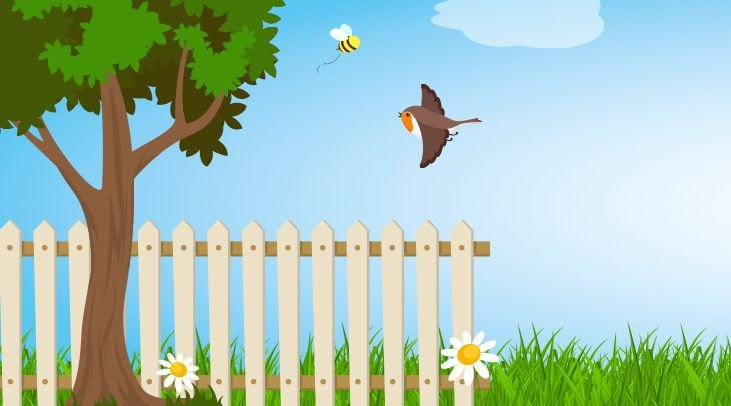 Garden illustration