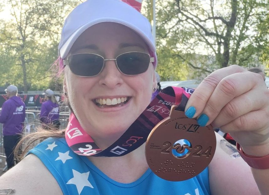 London Marathon 2025 Phyllis Tuckwell