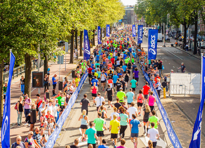 Phyllis Tuckwell - Amsterdam Half Marathon*