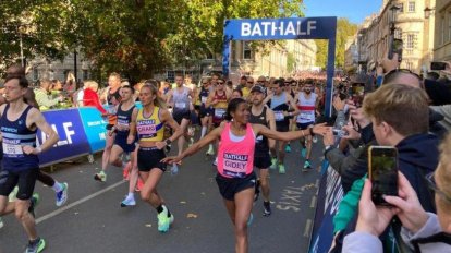 Phyllis Tuckwell - Bath Half Marathon*