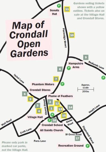 Phyllis Tuckwell - Crondall Open Gardens*
