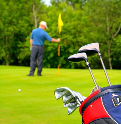Phyllis Tuckwell - Hankley Common Golf Day