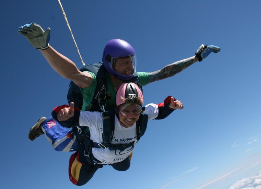 Phyllis Tuckwell - Skydive Day – 26th September