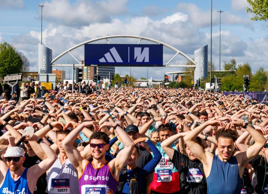 Phyllis Tuckwell - Manchester Marathon*