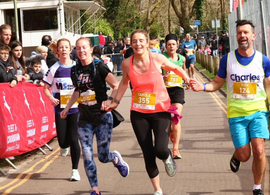 Phyllis Tuckwell - Fleet Half Marathon*