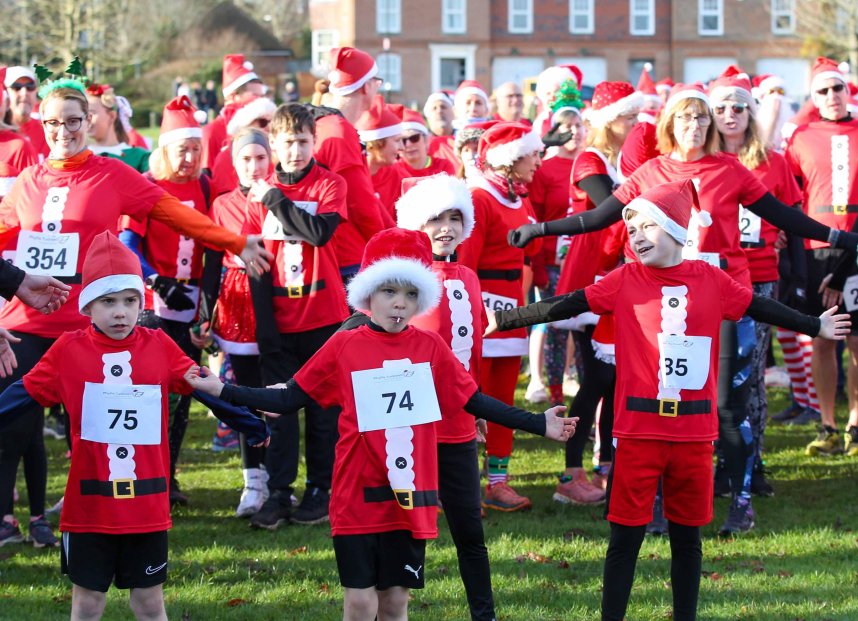 Phyllis Tuckwell - Santa Fun Run