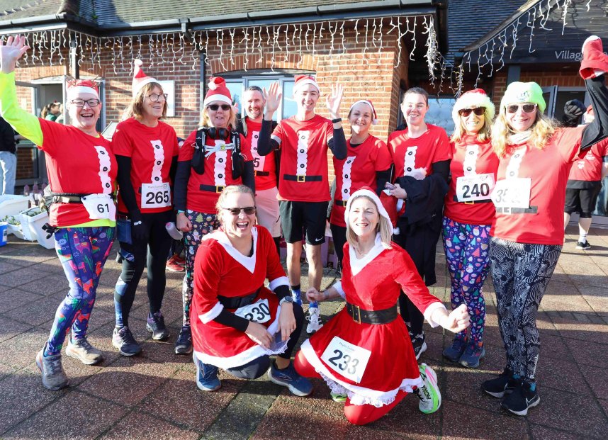 Phyllis Tuckwell - Santa Fun Run