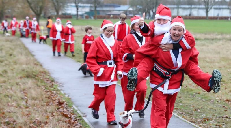 Phyllis Tuckwell - Santa Fun Run