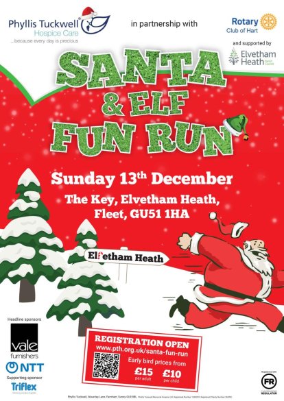 Phyllis Tuckwell - Santa Fun Run
