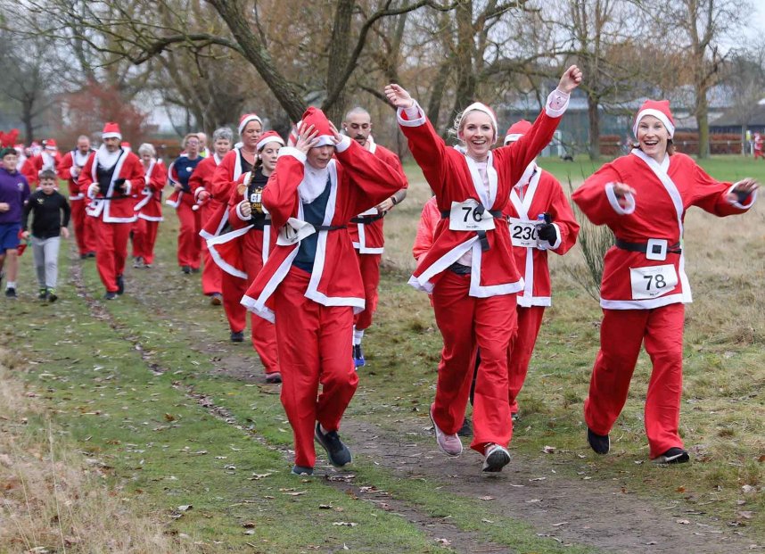 Phyllis Tuckwell - Santa Fun Run