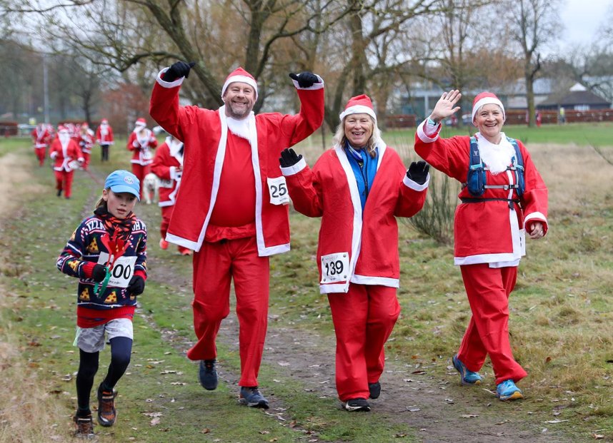 Phyllis Tuckwell - Santa Fun Run