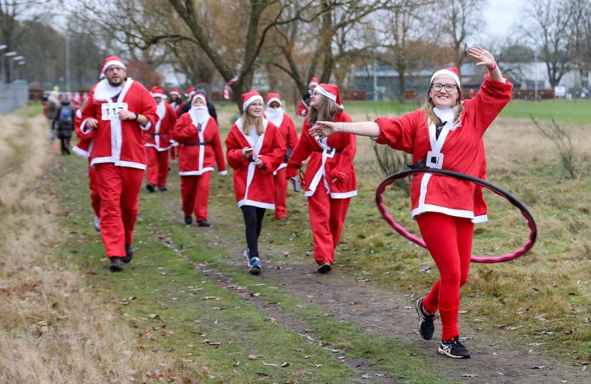 Phyllis Tuckwell - Santa Fun Run