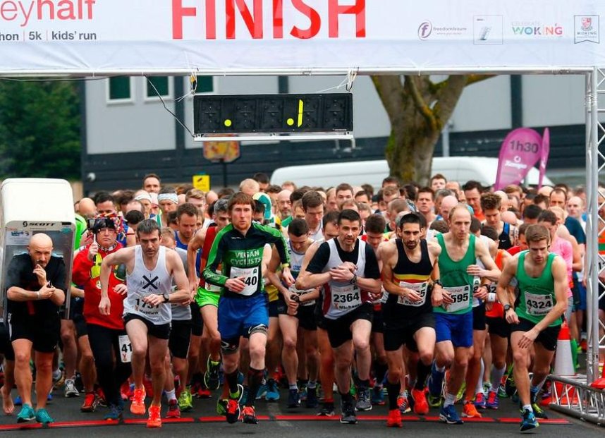 Phyllis Tuckwell - The Surrey Half Marathon*