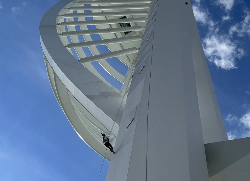 Phyllis Tuckwell - Spinnaker Tower Abseil