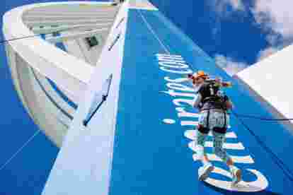 Phyllis Tuckwell - Spinnaker Tower Abseil