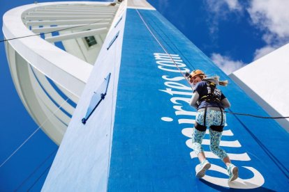 Phyllis Tuckwell - Spinnaker Tower Abseil
