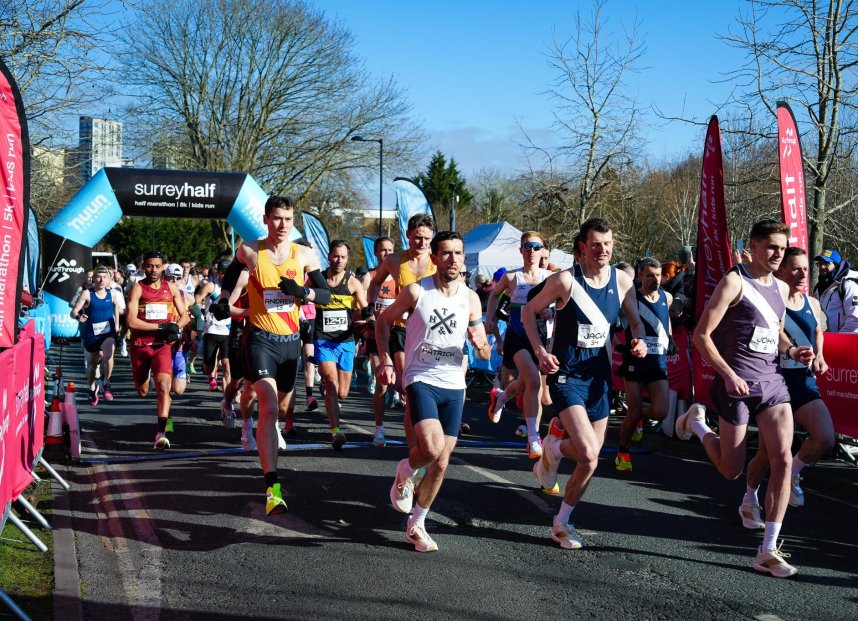 Phyllis Tuckwell - Surrey Half Marathon*
