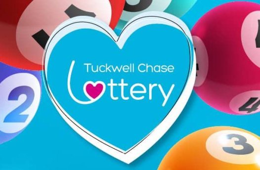 Tuckwell Chase Lottery logo with a heart