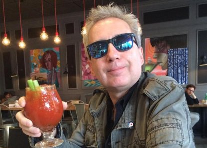 Man with drink