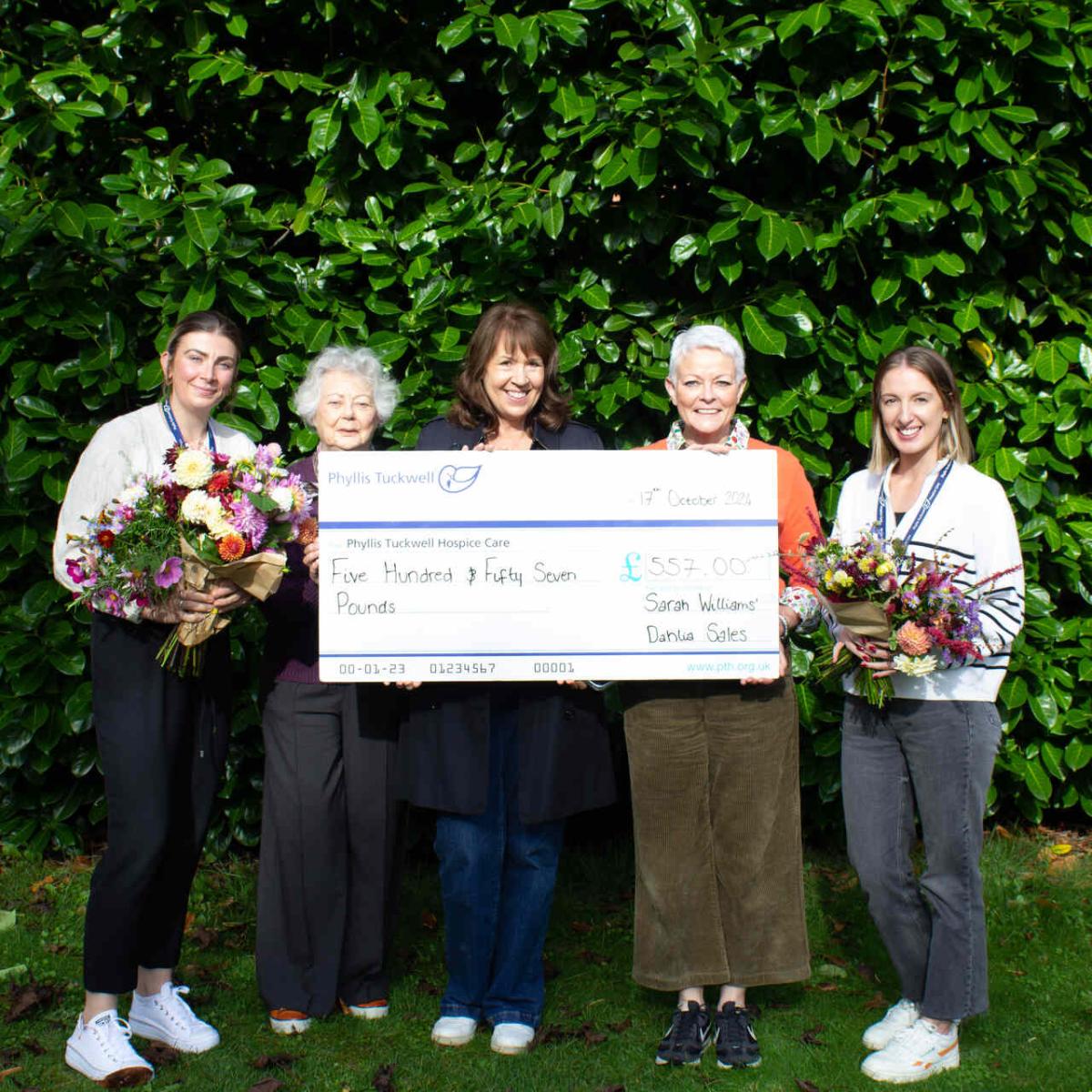 Flowery Fundraising Supports Hospice Care | Phyllis Tuckwell