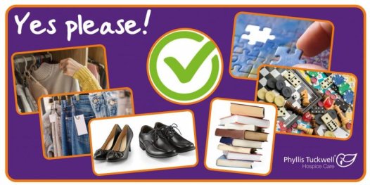 Phyllis Tuckwell - Donate goods