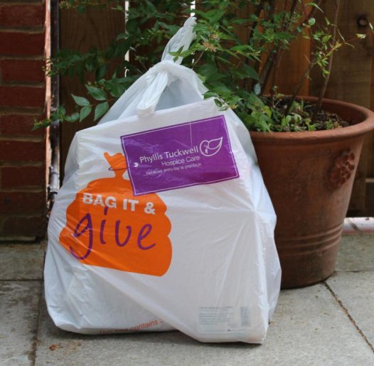 Phyllis Tuckwell - Donate goods