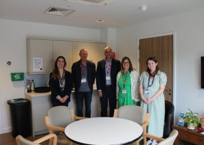People standing in a room