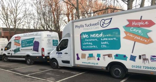 Phyllis Tuckwell - Donate goods