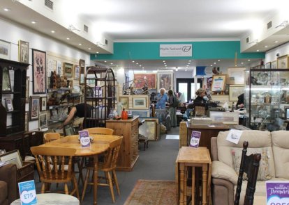 Inside Guildford High Street shop