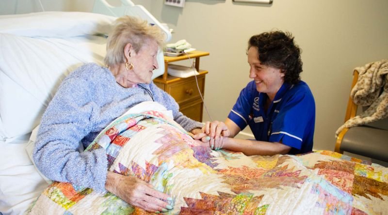 Inpatient with nurse