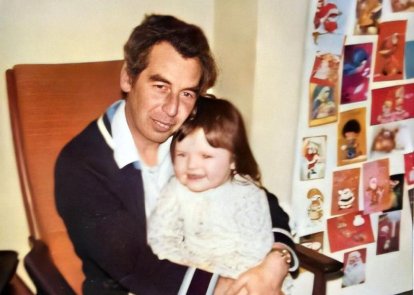 Man with child