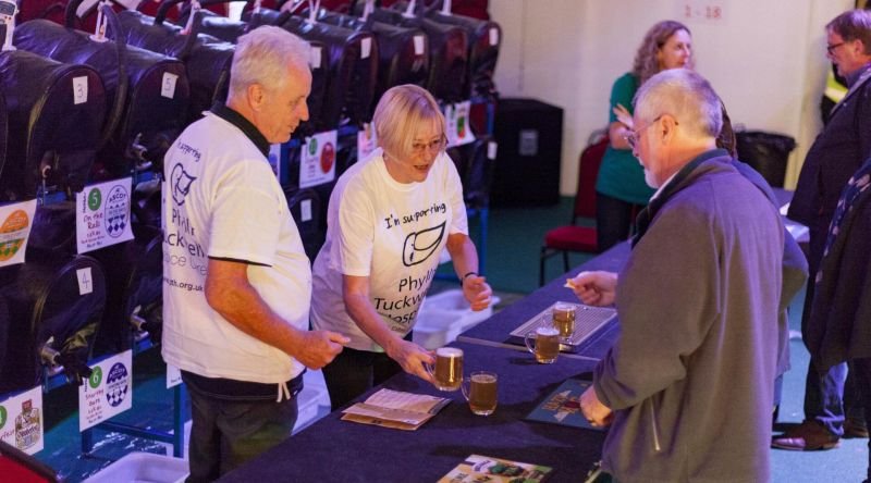 Mike and Chris at an event