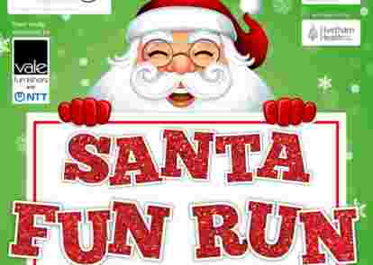 Santa Fun Run logo