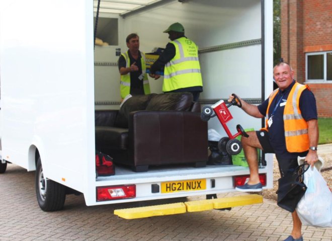 Phyllis Tuckwell - Get a donation station