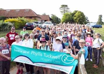 People at Walk for the Wards