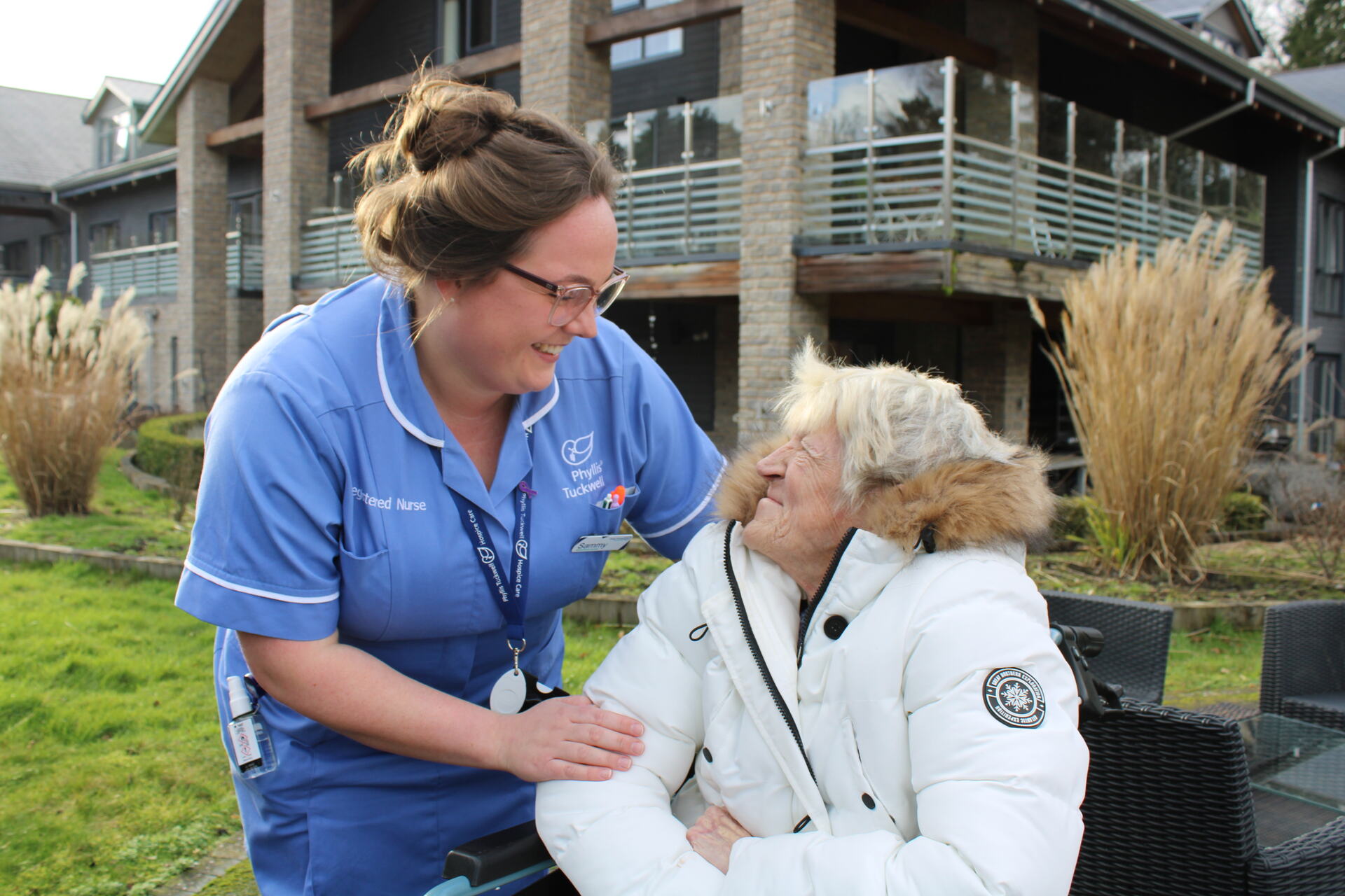 Caz with nurse