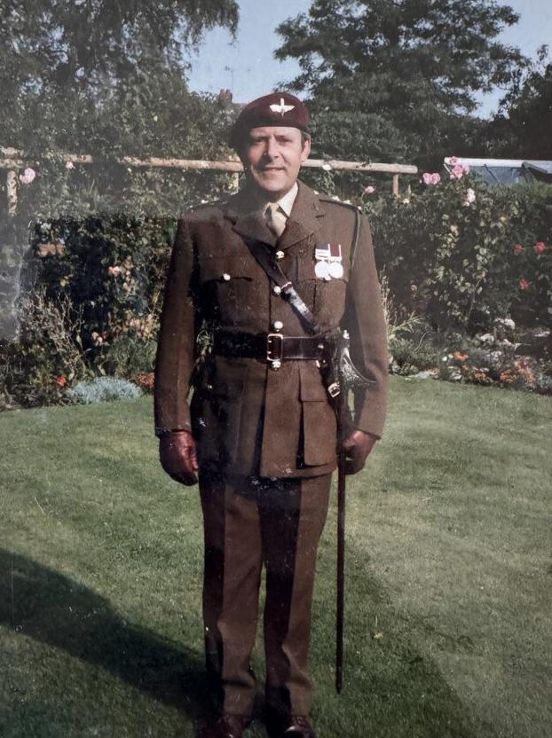John in his Army uniform