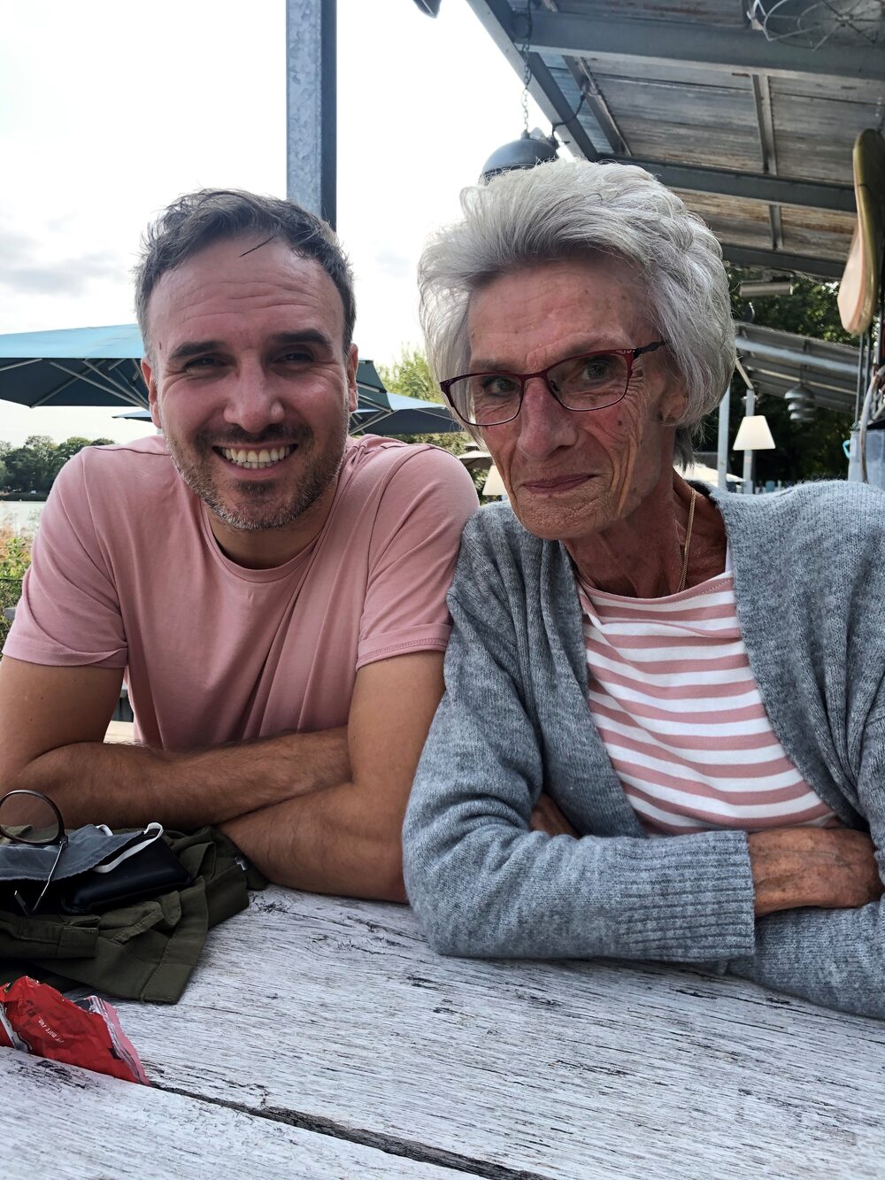 Kevin with his mum, Lynn