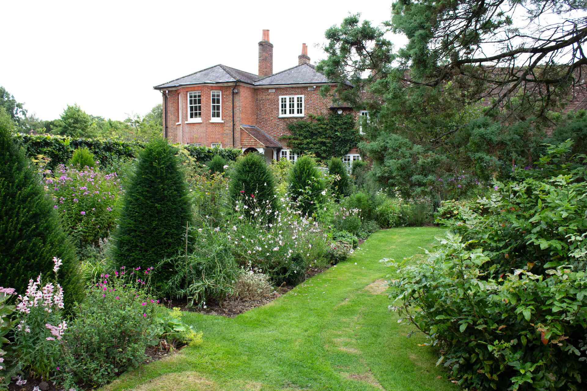 House and garden